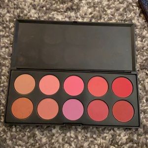 BH cosmetics 10 color blush palette